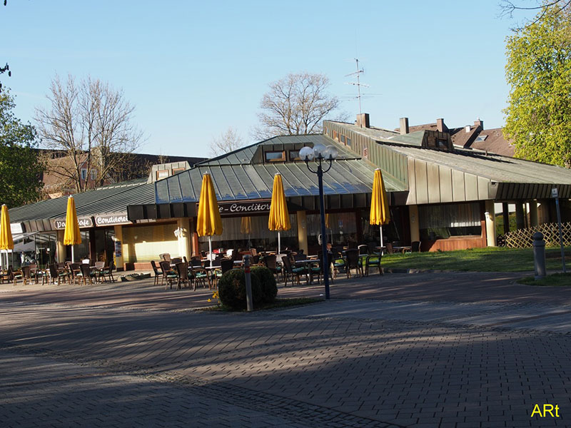 Park-Café, Conditorei Röder an der Luisenstraße