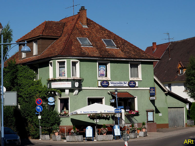 Schwarzwälder Hof, Ecke Friedenstraße/ Josefstraße