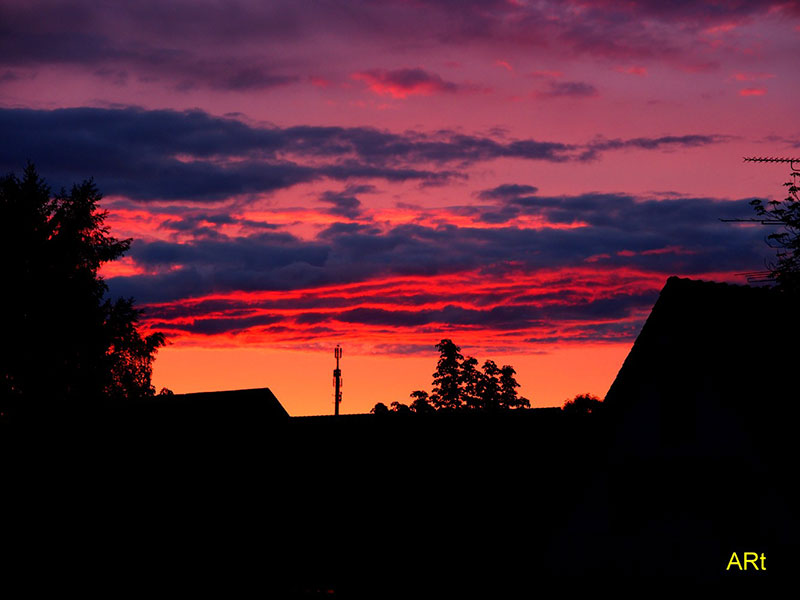 Sonnenuntergang 18. August 2017