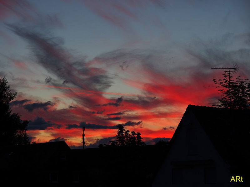 Sonnenuntergang 13. Juli 2017