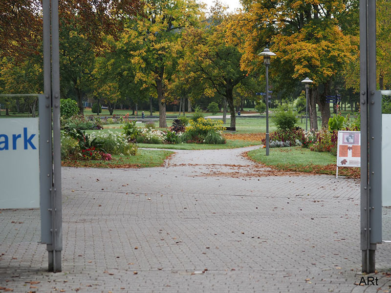 Eingang zum Kur- und Erlebnispark, Mitte