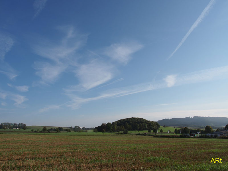 Blick vom Rundweg um den Sundhausener See Richtung Öfingen