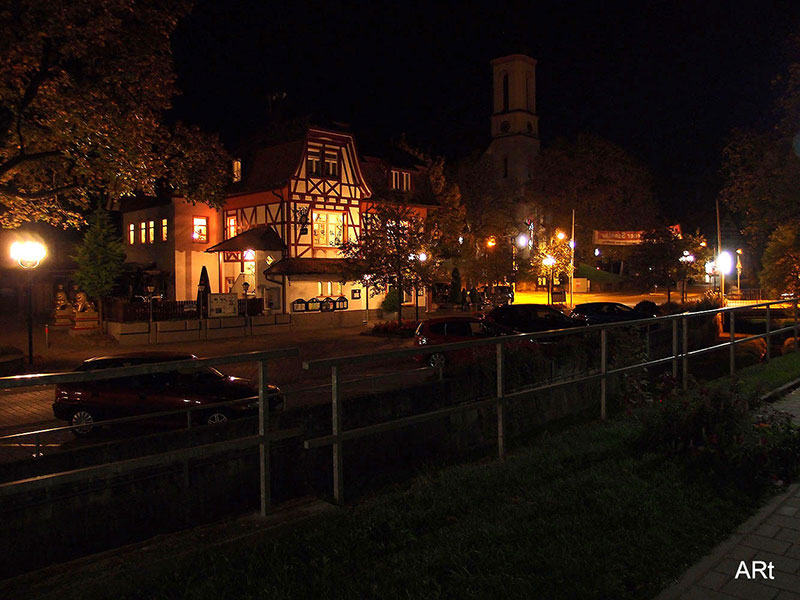 Blick auf Kirche St. Johann