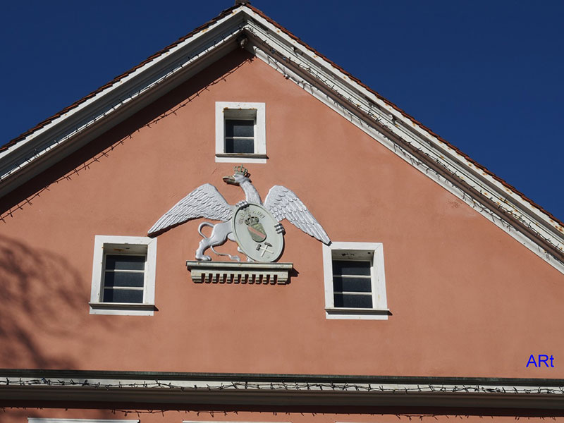 Wappen am Haus des Gastes