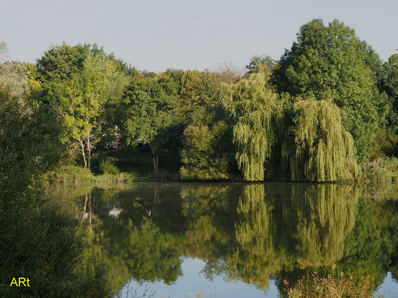 Sunthauser See, Blickrichtung Westen, in Groß