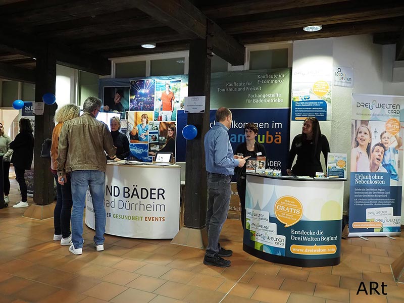 Stand von der KuBä im Haus des Bürgers