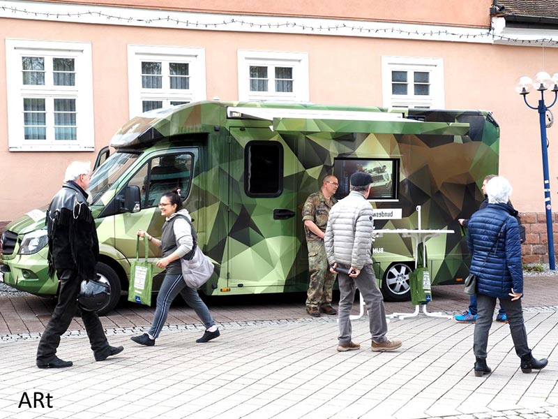 Bundeswehr, DRK und Feuerwehr bei Ihrer Vorführung 3