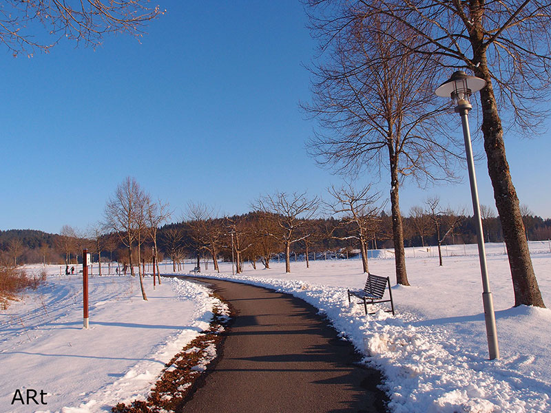 Wanderweg am Kurpark